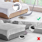 Retractable Gap Dust Cleaner with 3 Microfiber Dusting Cloths & 30-100 Inch Extendable Long Handle, Retractable Duster Brush for Cleaning under Appliances Sofa Couch Bed Refrigerator Furniture