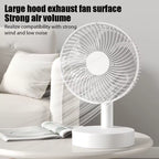 USB Small Electric Fan Home Dormitory Office Desktop High Wind Fan Portable Cooling Fan Table Air Circulators Fans Air Cooler