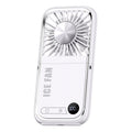 Multifunction Foldable Hand Fan USB Charging Mini Portable Hanging Neck Air Cooling Fan Semiconductor Refrigeration Small Fan