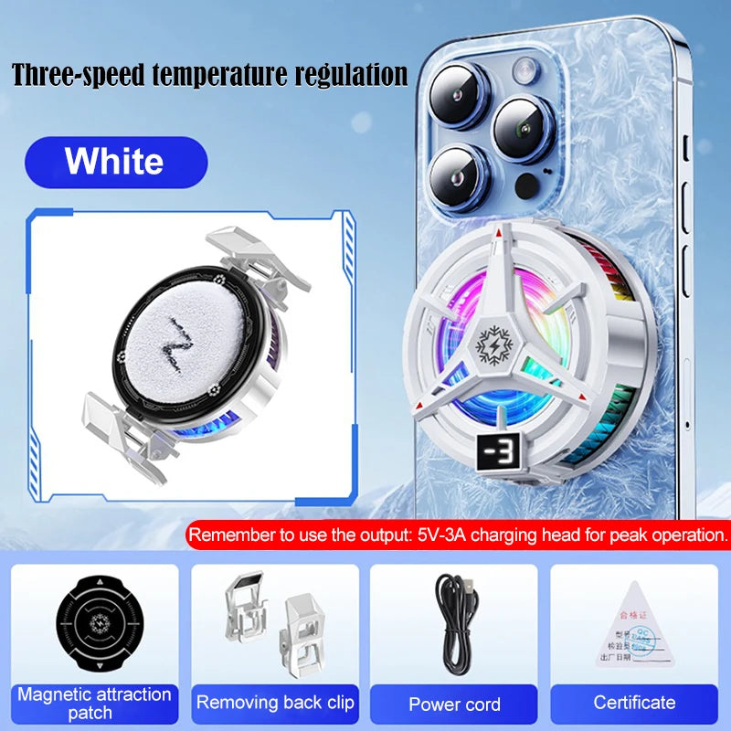 Cooling Fan Mobile Cooling Phone Fan Cooler Phone Fans for Cell Phone Cooler for Phone Cooling Fan for Phone Cell Phone Fan