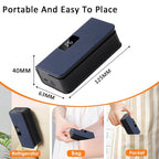 Mini Heat Sealer Plastic Bag Heat Sealing Machine Rechargable Plastic Storage Package Sealer Handheld Clip Bag Food Heat Sealer
