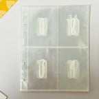 A5 PU 100 Envelope Saving Challenge Book,Binder Collect Book Set,25 Sheets 100 Pockets Number Sleeves, Full Set Holder