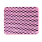 Cat Litter Mat Double Layer Pet Litter Box Waterproof Pet Mat Non-Slip Sand Cat Pad Washable Bed Mat Clean Pad Products